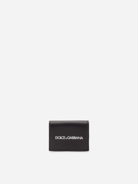Dolce & Gabbana Calfskin wallet with logo print