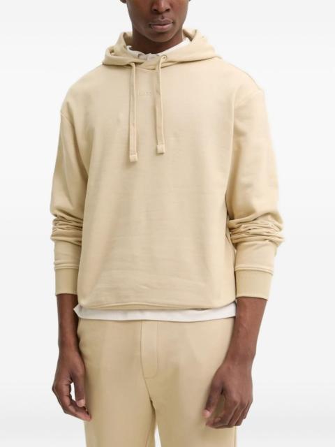 HUGO Dapo logo-appliqué drawstring hoodie