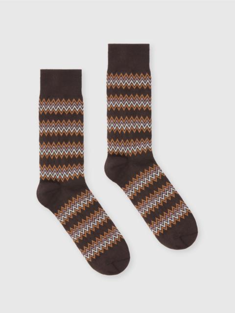 Missoni Cotton jacquard blend socks