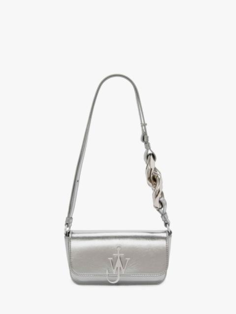 JW Anderson ANCHOR CHAIN BAGUETTE - LEATHER SHOULDER BAG