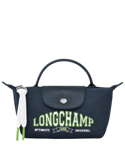 Longchamp Le Pliage Collection Pouch Navy - Canvas