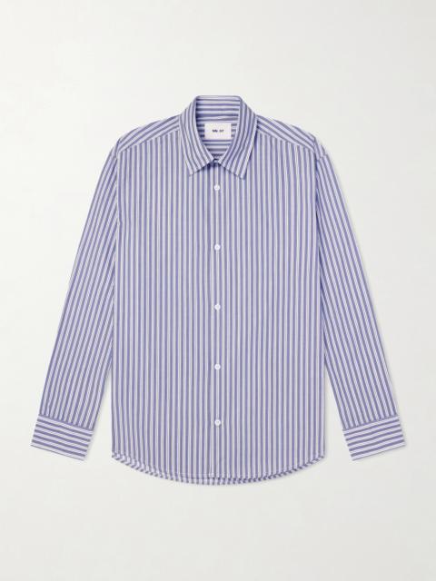NN07 Striped Cotton Shirt