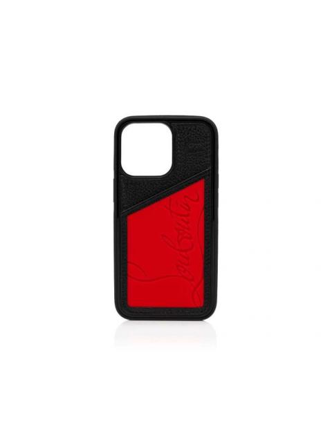 Christian Louboutin Loubicard Case For Iphone 13 LOUBI/BLACK