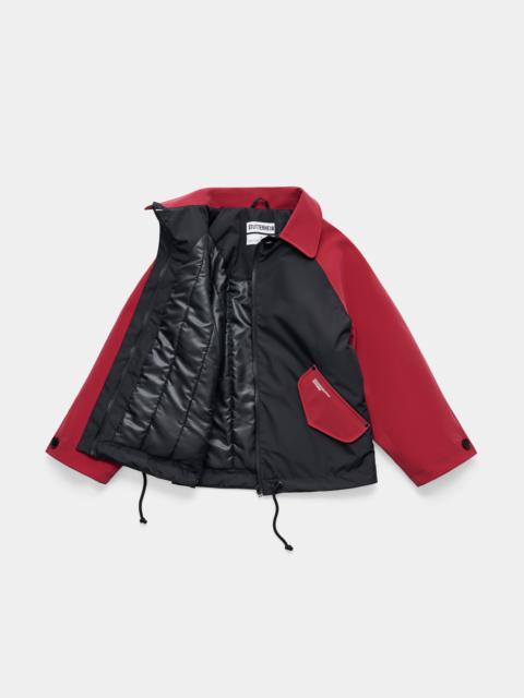 Stutterheim Bandhagen Winter Jacket Black/Burgundy