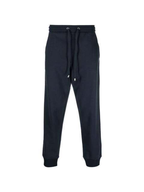 drawstring wool track pants