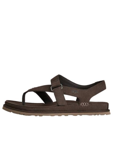 UGG (WMNS) UGG GoldenGaze Toe Post Sandals 'Dense Smoke' 1175134-DNSS