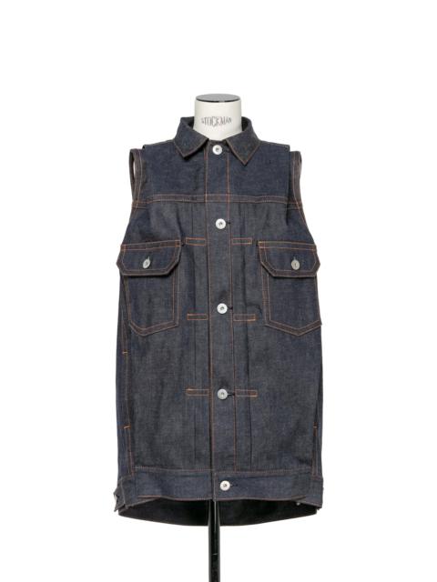 国内より1WEEK【sacai】High Twist Voile Vest Sacai High Twist Voile Vest in Black | Lyst