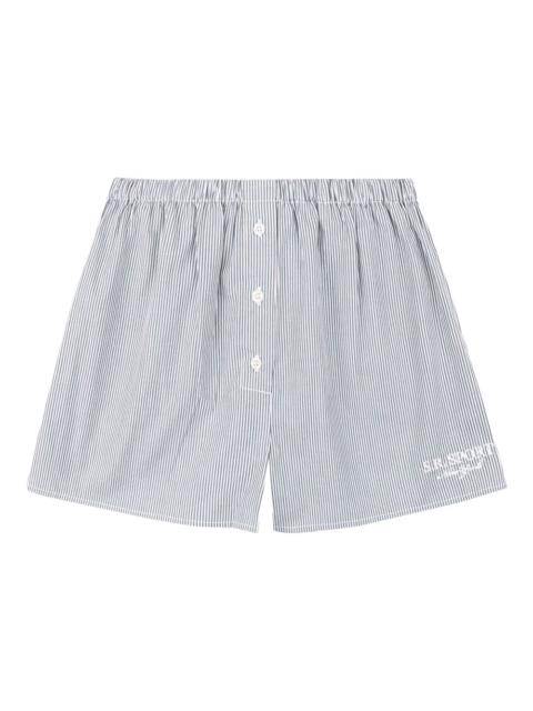 Sporty & Rich striped lounge shorts