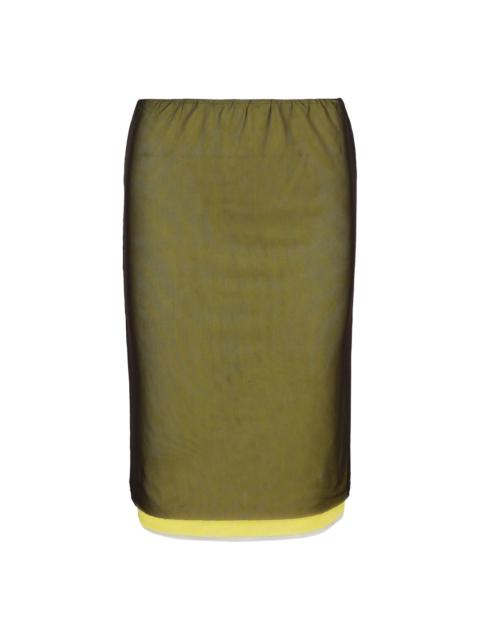 MSGM Mesh Gonna Skirt