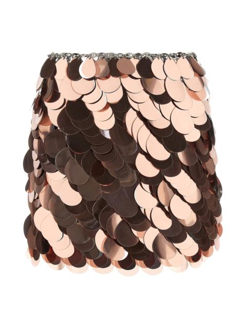 rabanne 'Sparkle Discs' Skirt