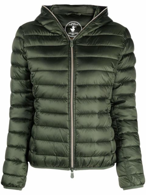 Save The Duck padded zip-up hooded jacket