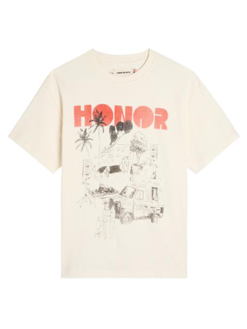 HONOR THE GIFT Honor The Gift Printed Cotton T-shirt