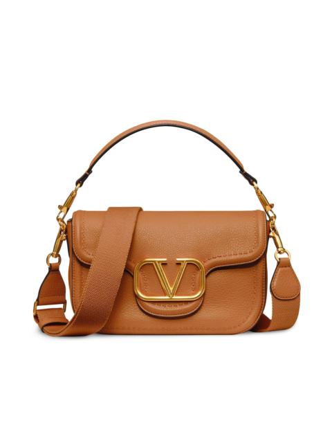 Valentino Women's Alltime Grainy Calfskin Shoulder Bag - Brown