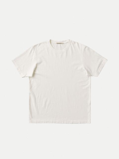 Nudie Jeans Uno Everyday Tee Chalk White