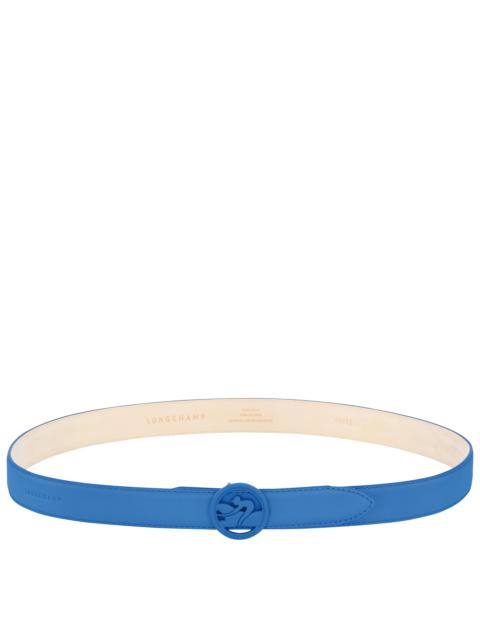 Longchamp Box-Trot Ladies' belt Cobalt - Leather