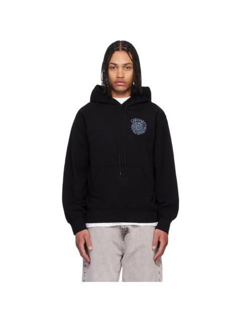 Carhartt WIP Black Spiral Hoodie