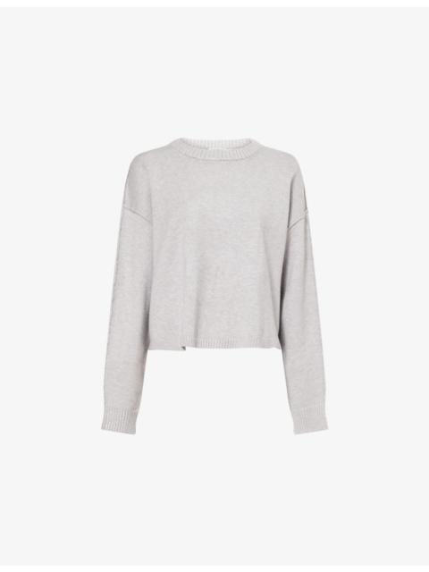 GOOD AMERICAN Cozy Crew Neck Knit Jumper