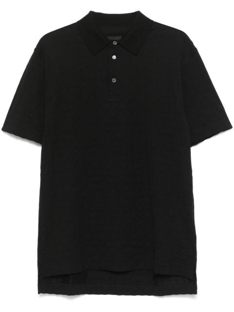 Givenchy 4G-jacquard Polo Shirt