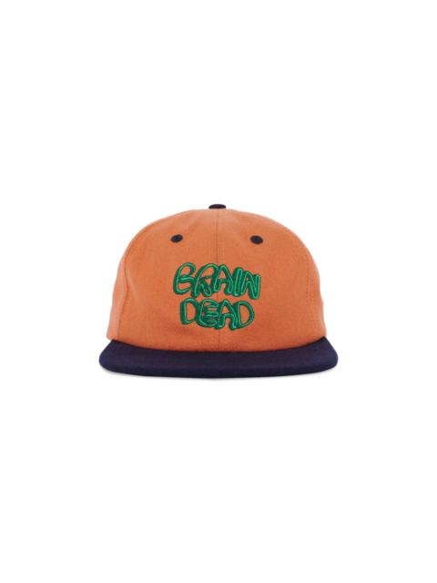 BRAIN DEAD Brain Dead Plato Wool 6 Panel Cap 'Orange'
