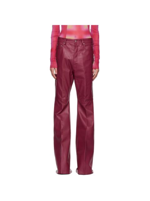 Pink Bolan Leather Pants