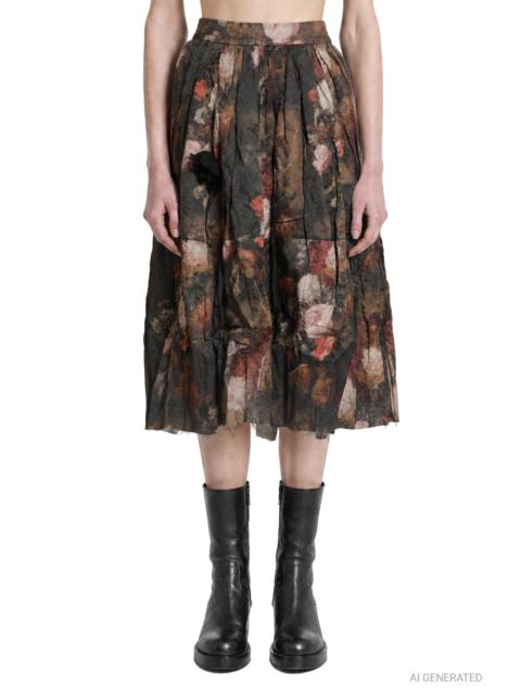 Aleksandr Manamïs Les Portraits Ll Bow Skirt