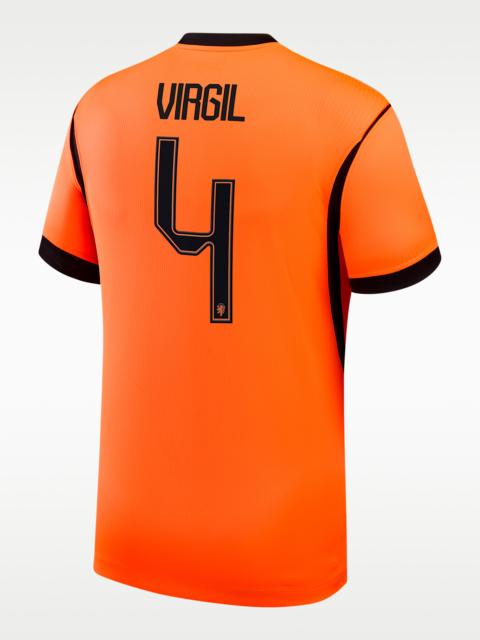 Nike Virgil van Dijk Netherlands National Team 2026 Stadium Home Men's Nike Dri-FIT Soccer Jersey