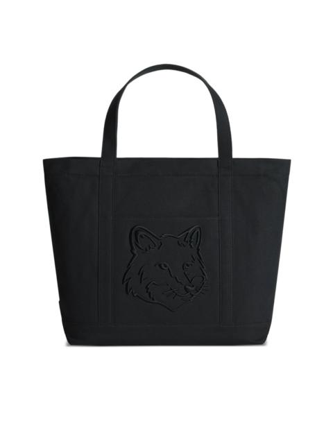 Maison Kitsuné large Fox Head tote bag
