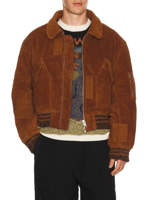 Story mfg. Patchwork Grain Bomber