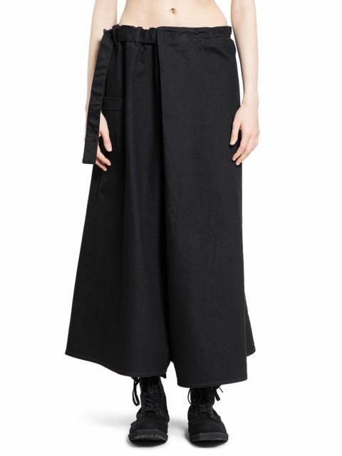 Yohji Yamamoto R-Wrap-Skirt-Pants