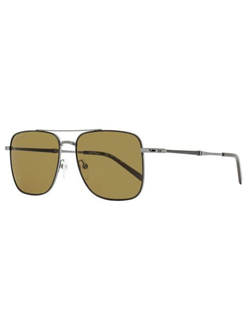 FERRAGAMO 266 pilot-frame sunglasses
