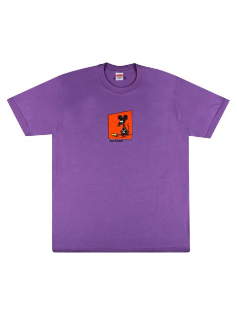 Supreme Mouse Tee 'Purple'