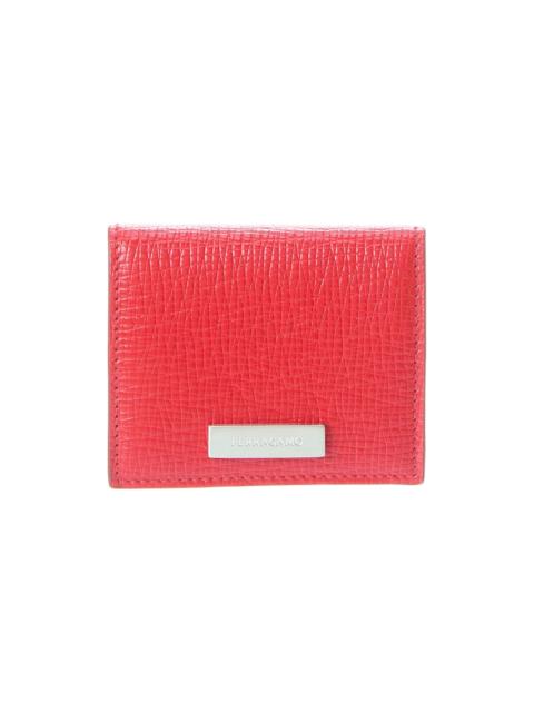 FERRAGAMO Ferragamo Logo Leather Coin Purse