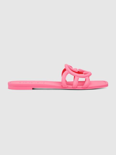 GUCCI Women's Interlocking G slide sandal