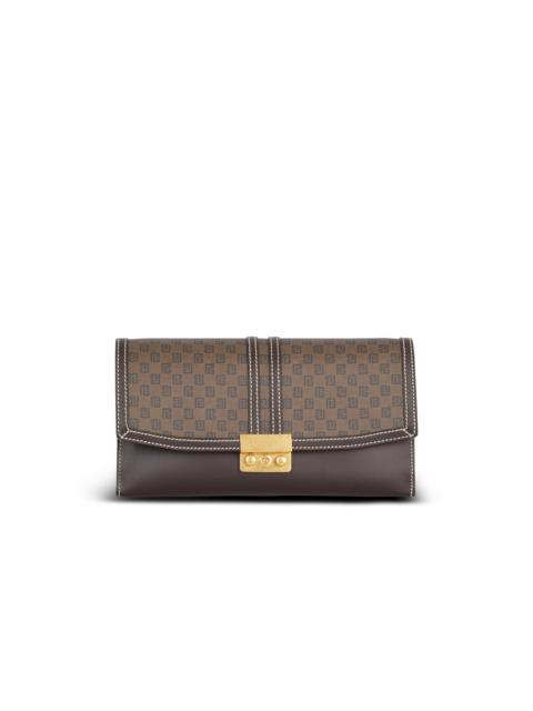 Balmain Vintage Clutch bag with mini monogram