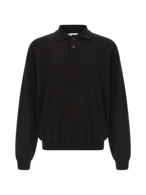 The Row Ry two-button polo shirt