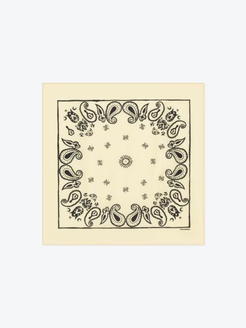 Nanushka SHOUL - Printed silk scarf - Bandana totem