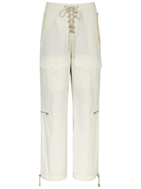 Dion Lee Hiking cotton-blend cargo trousers