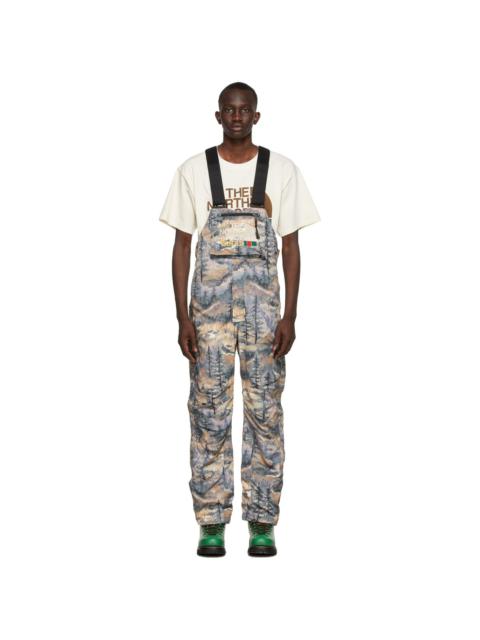 GUCCI Multicolor The North Face Edition Overalls