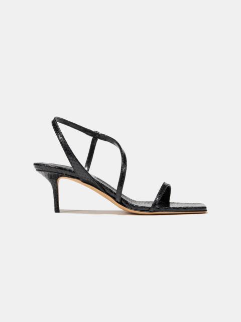 Emme Parsons DELICAT IN BLACK EMBOSSED SNAKE