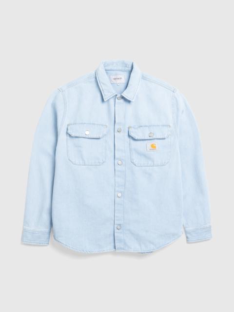 Carhartt Carhartt WIP – Harvey Shirt Jacket Blue/Stone Bleached