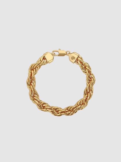 ANINE BING Twist Rope Bracelet - Gold