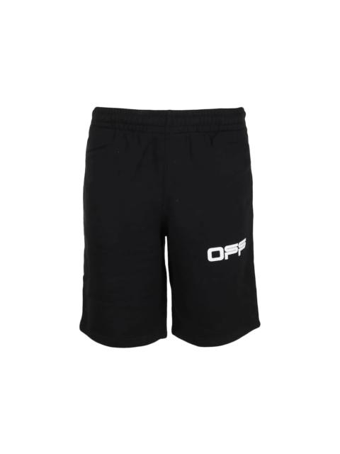 Off-White OFF-WHITE Airport Tape Sweatshort Black/Multicolor