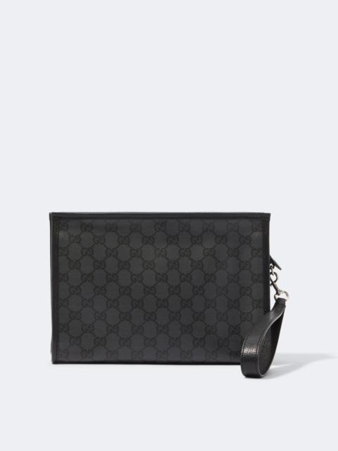 GUCCI Gucci Essence Classic GG canvas pouch