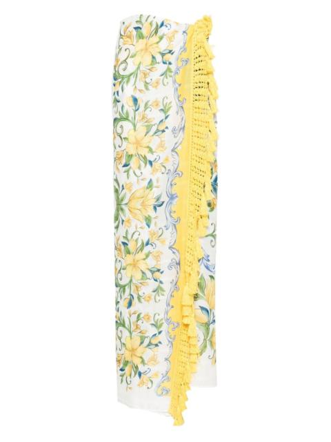 FARM RIO Sicily sarong