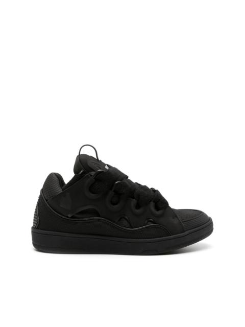 Lanvin LEATHER CURB SNEAKERS | REVERSIBLE