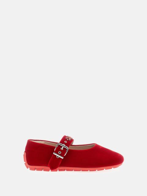 Simone Rocha MARY JANE PUMPS WITH CRYSTALS