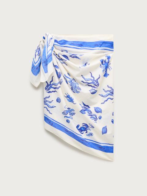 J.CREW Cotton sarong in prints