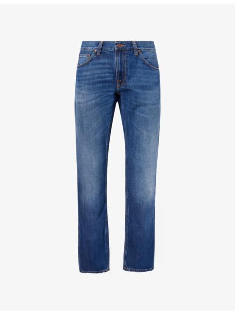 Nudie Jeans Gritty Jackson Sun Set Cotton Denim Jeans