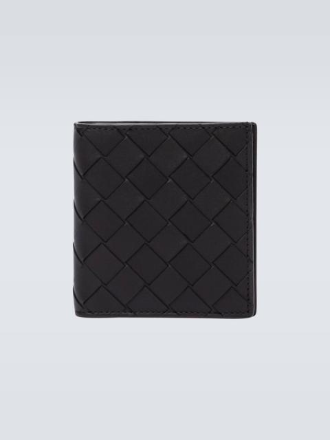 Bottega Veneta Folded leather wallet