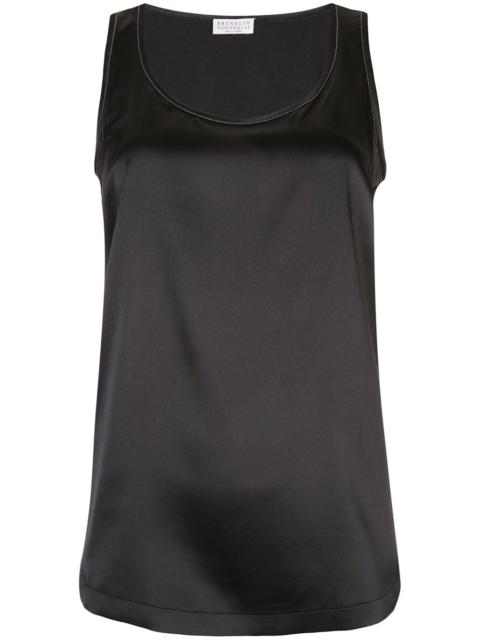 Brunello Cucinelli scoop neck vest